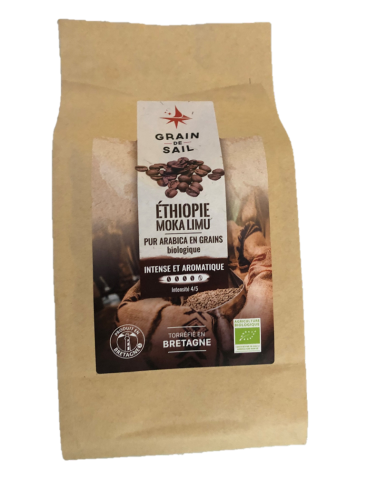 Caf Grain de Sail - 500g - Ethiopie Moka limu