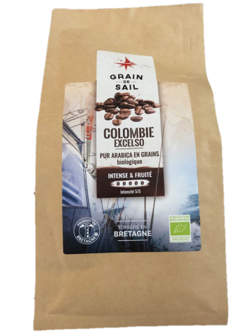 Caf Grain de Sail - 500g - Colombie Excelso